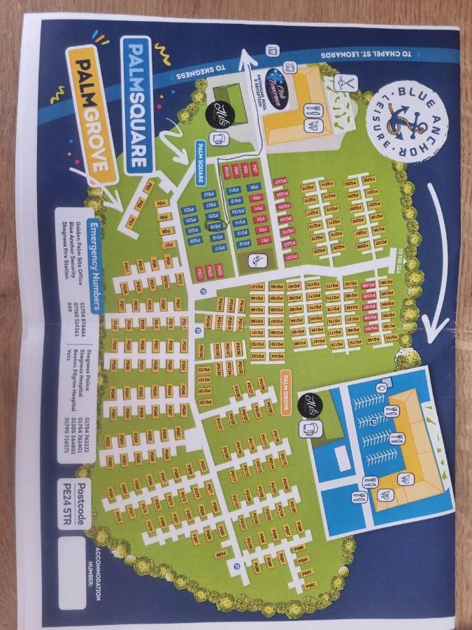 Palm Square 19 3 Bed Deluxe Caravan Chapel Saint Leonards Εξωτερικό φωτογραφία